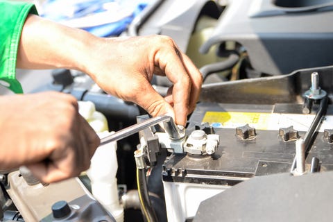 Changing battery Changing battery