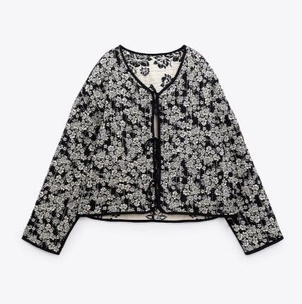 La chaqueta acolchada reversible de Zara otoño
