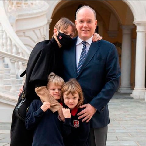 el reencuentro de charlene con su familia en mónaco