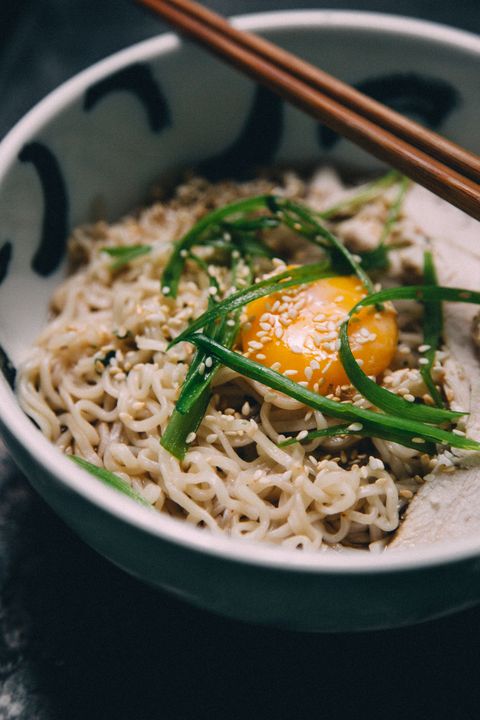 Food, Cuisine, Dish, Ingredient, Noodle, Chinese noodles, Hot dry noodles, Shirataki noodles, Produce, Soba, 