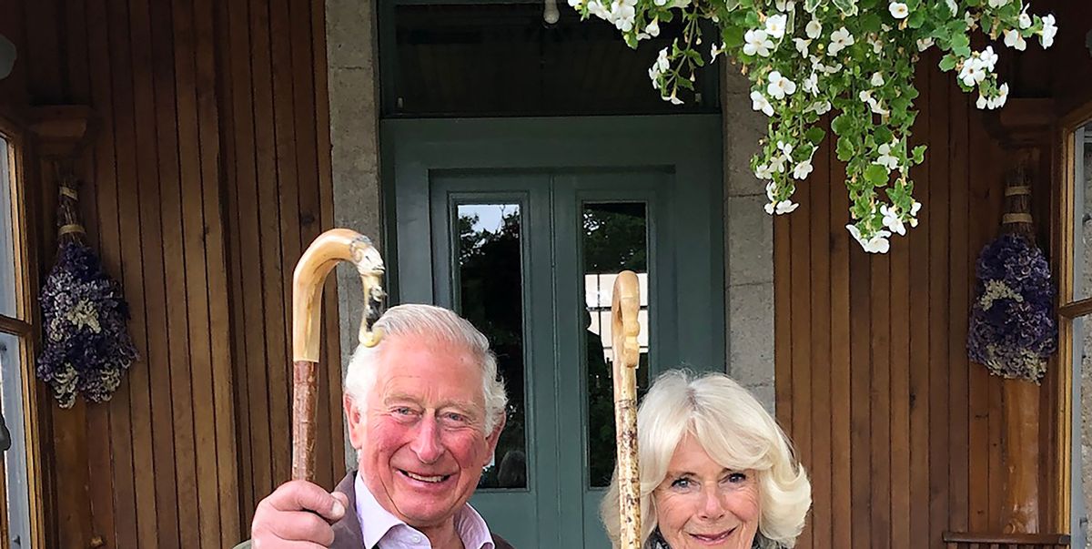 2020 Christmas photo of Prince Charles and Camilla