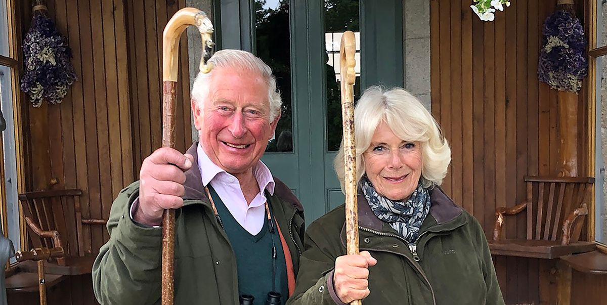 Photograph of Prince Charles and Camille for Christmas 2020