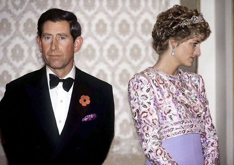 Prince Charles and Princess Diana on their last official trip together, a visit to Korea. 
