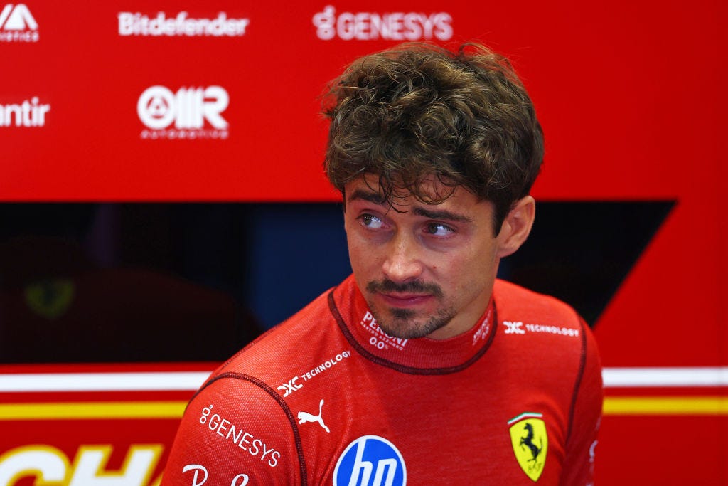 Charles Leclerc Has Monaco Fender Bender in a Ferrari Purosangue