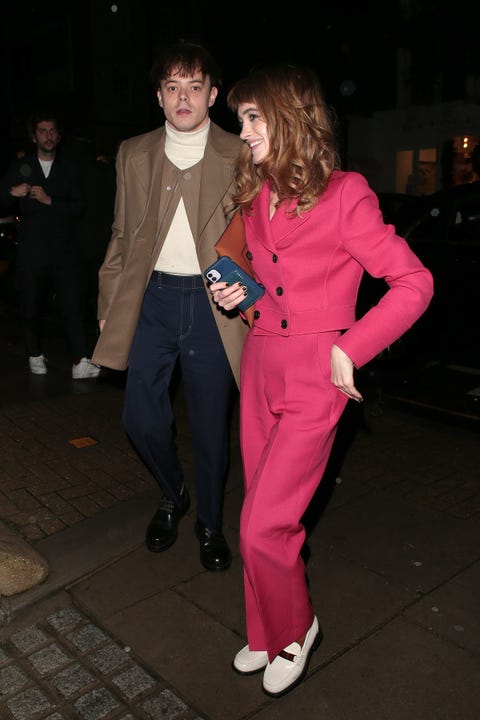 London Celebrity Sightings - December 9, 2021 stranger things