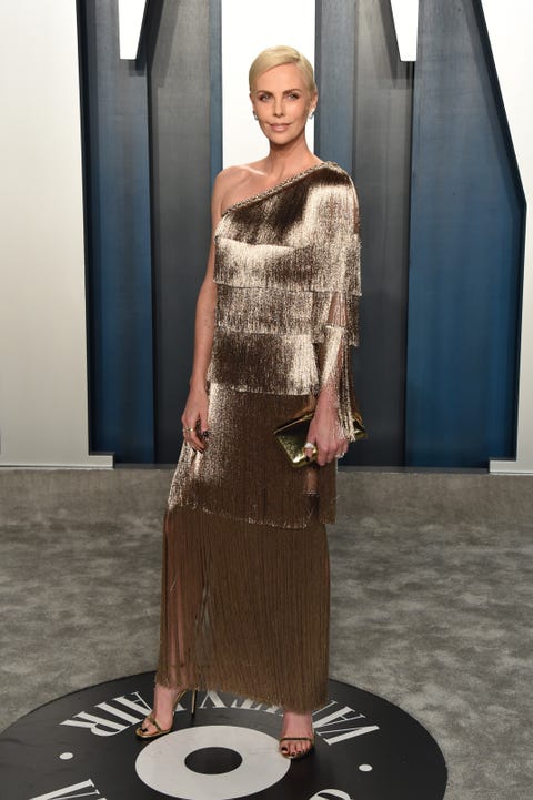 Charlize Theron had a second Oscars dress for the Vanity Fair party