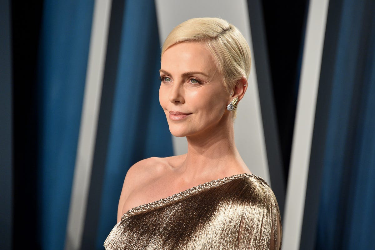 Charlize Theron had a second Oscars dress for the Vanity Fair party