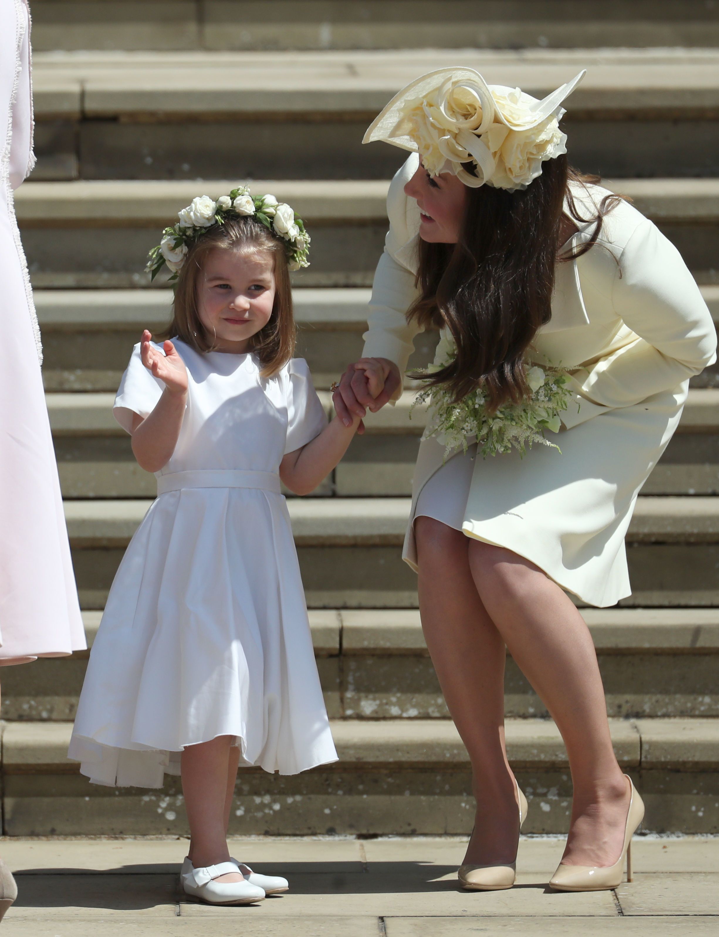 17 Things You Missed About Prince George and Princess Charlotte During the  Royal Wedding