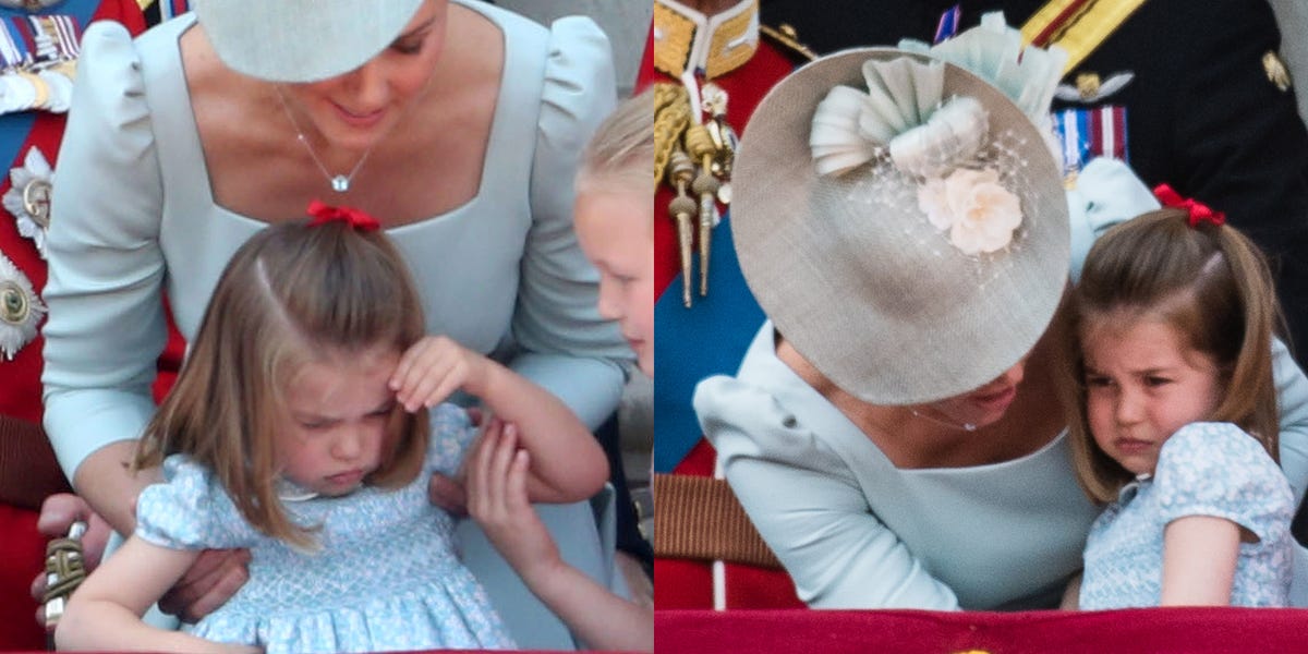 Princess Charlotte Cries at Trooping the Colour 2018 - Princess ...