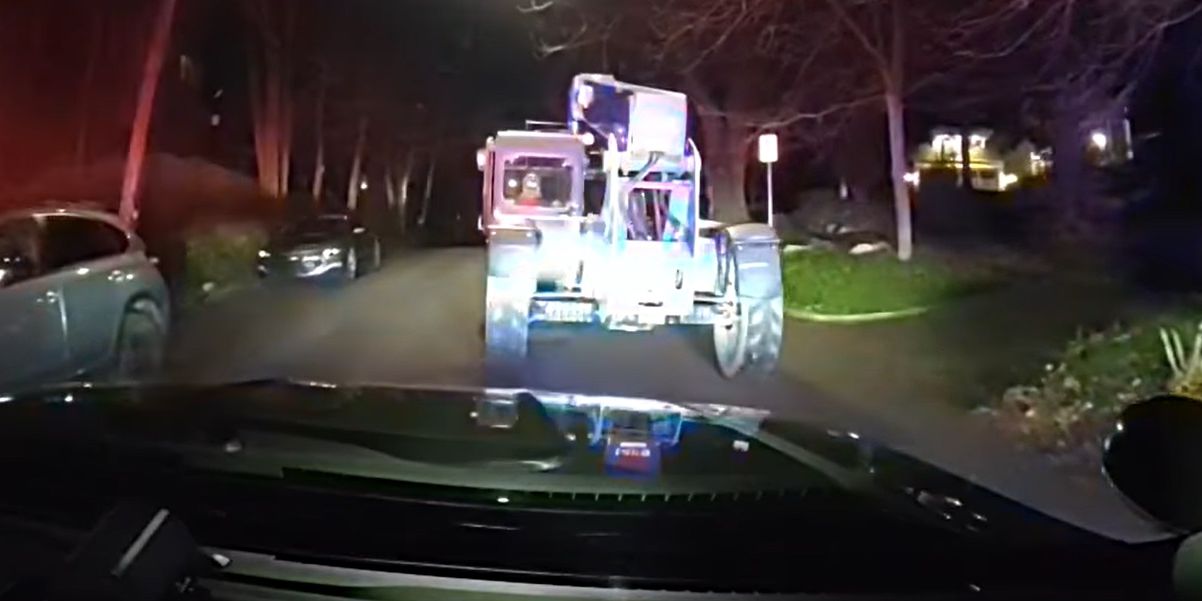 12-Year Old Joyrides Stolen Forklift Through Michigan Streets with Cops in Pursuit, Police Say