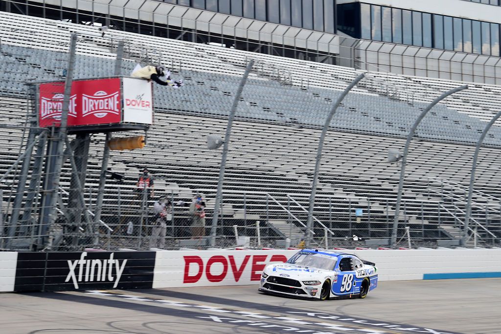 Chase Briscoe Races Backup To Nascar Xfinity Win At Dover