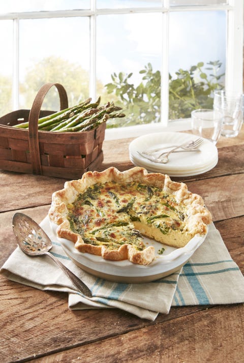 asparagus quiche