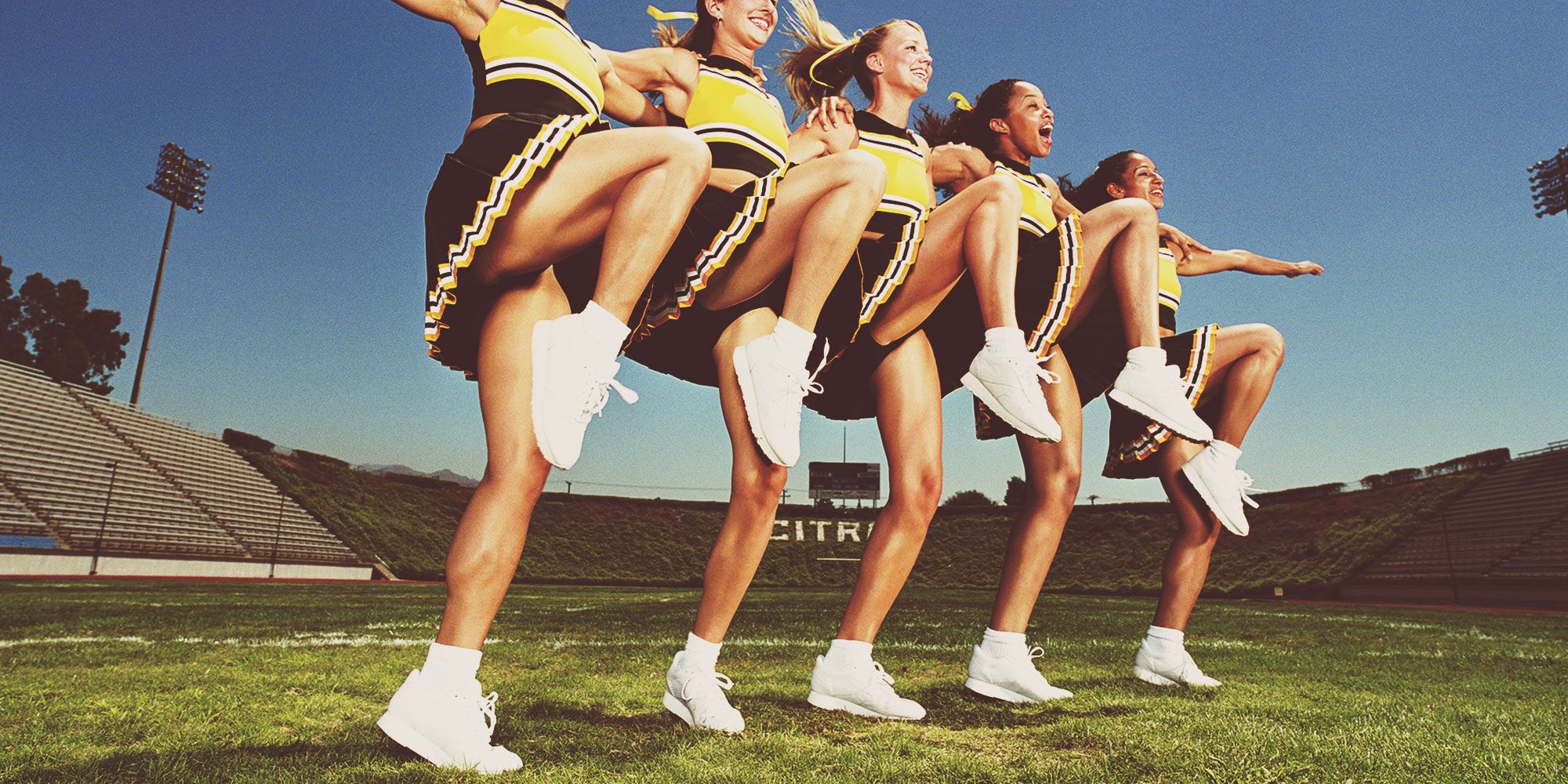 Nude High School Girl Cheerleaders