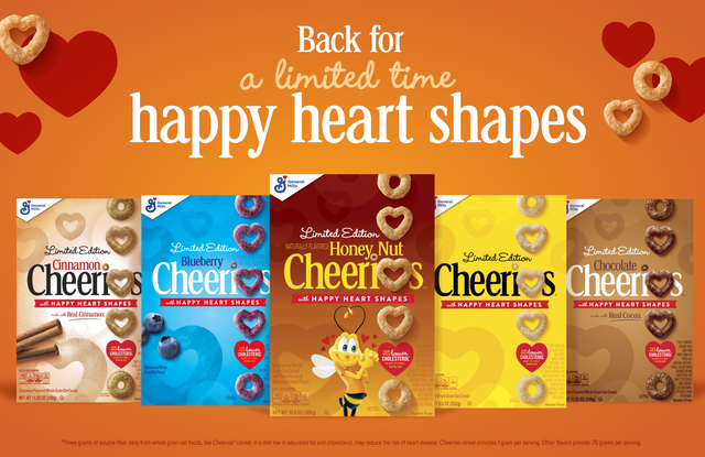 Cheerios Is Bringing Back Its Heart Shaped Cereal In New Flavors