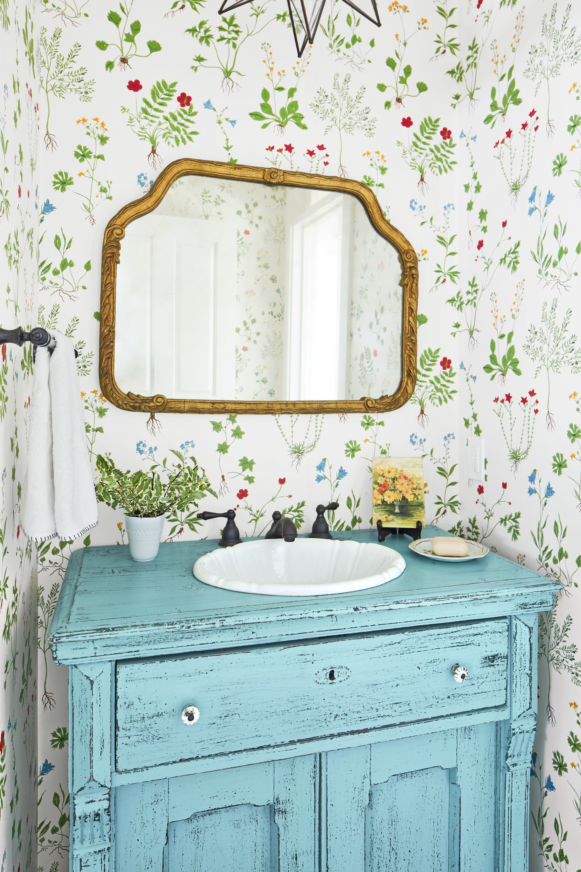 28 Bathroom Wallpaper Ideas Best, Wallpaper Ideas For Bathroom