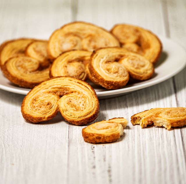 cheese and olive palmier biscuits