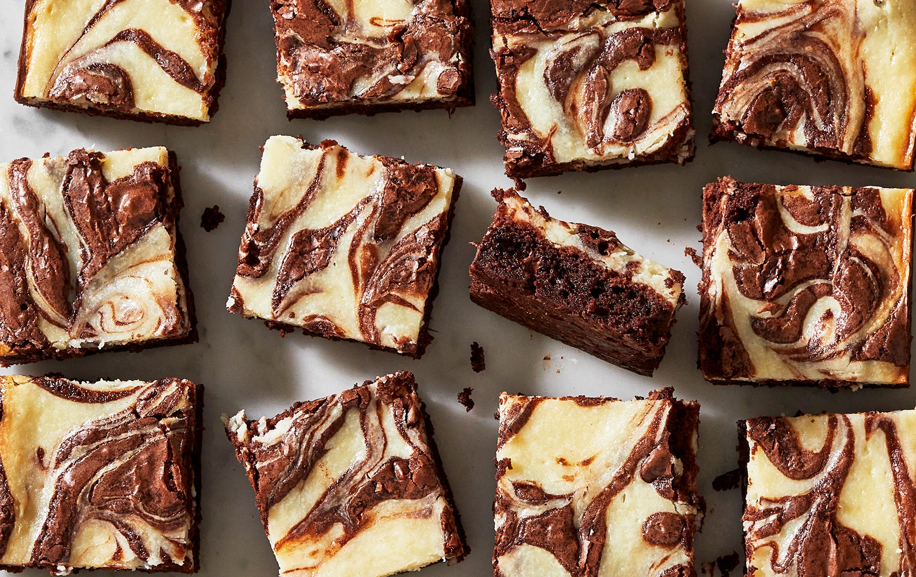 Cheesecake-Swirled Ghirardelli Brownies Just Might Be The Most Decadent Dessert Ever