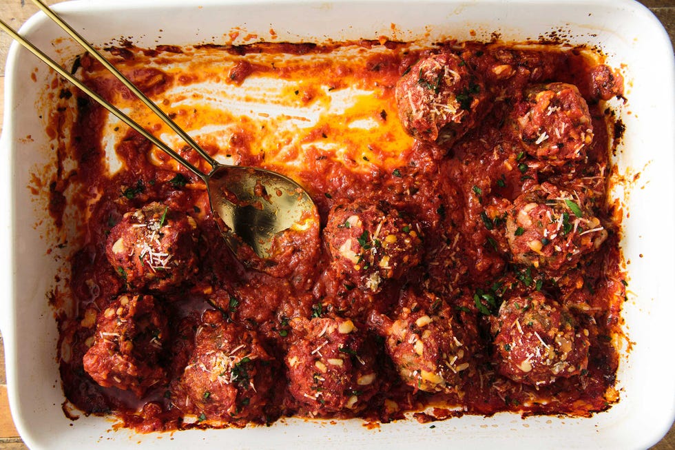 Best Cheesy Baked Meatballs Recipe — How To Make Cheesy Baked Meatballs