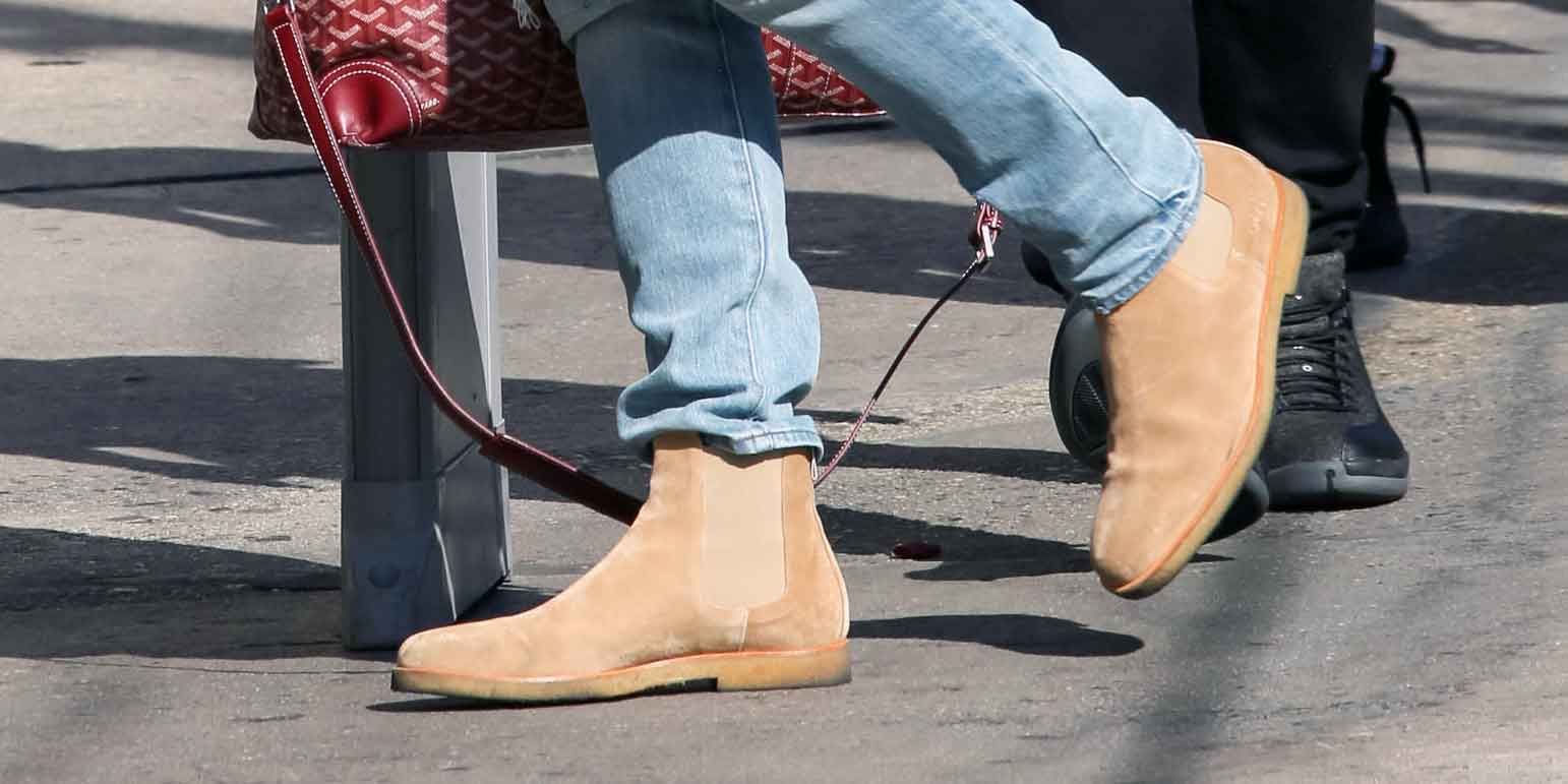 mens camel suede chelsea boots