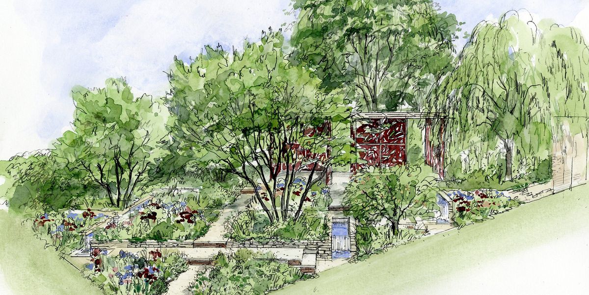 Ruth Willmott’s Morris & Co garden at Chelsea Flower Show 2022