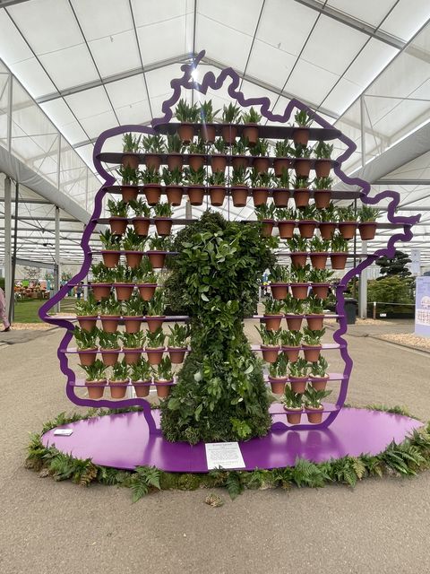 chelsea flower show 2022 simon lycett's floral tribute to the queen