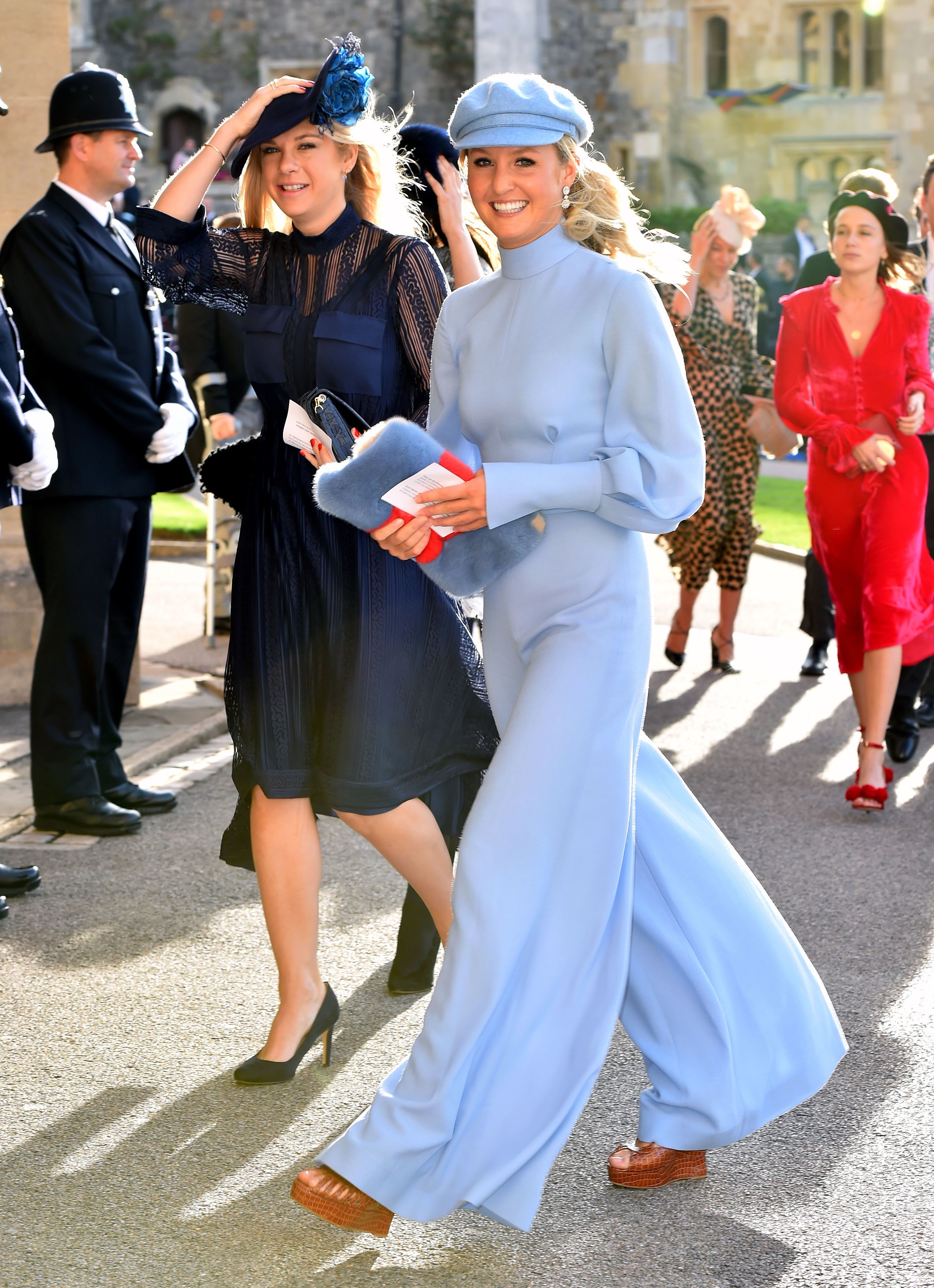 fascinator to match navy dress