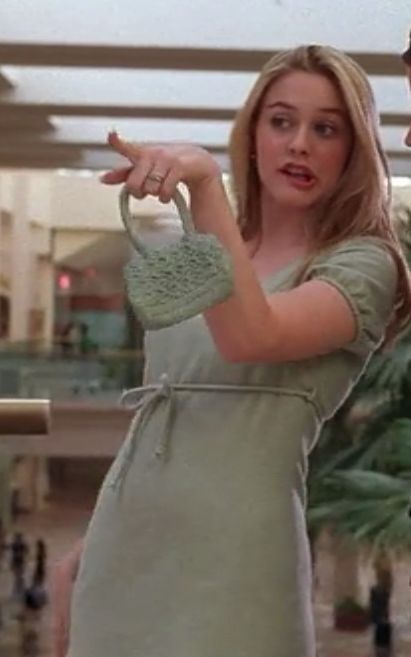 cher clueless green dress