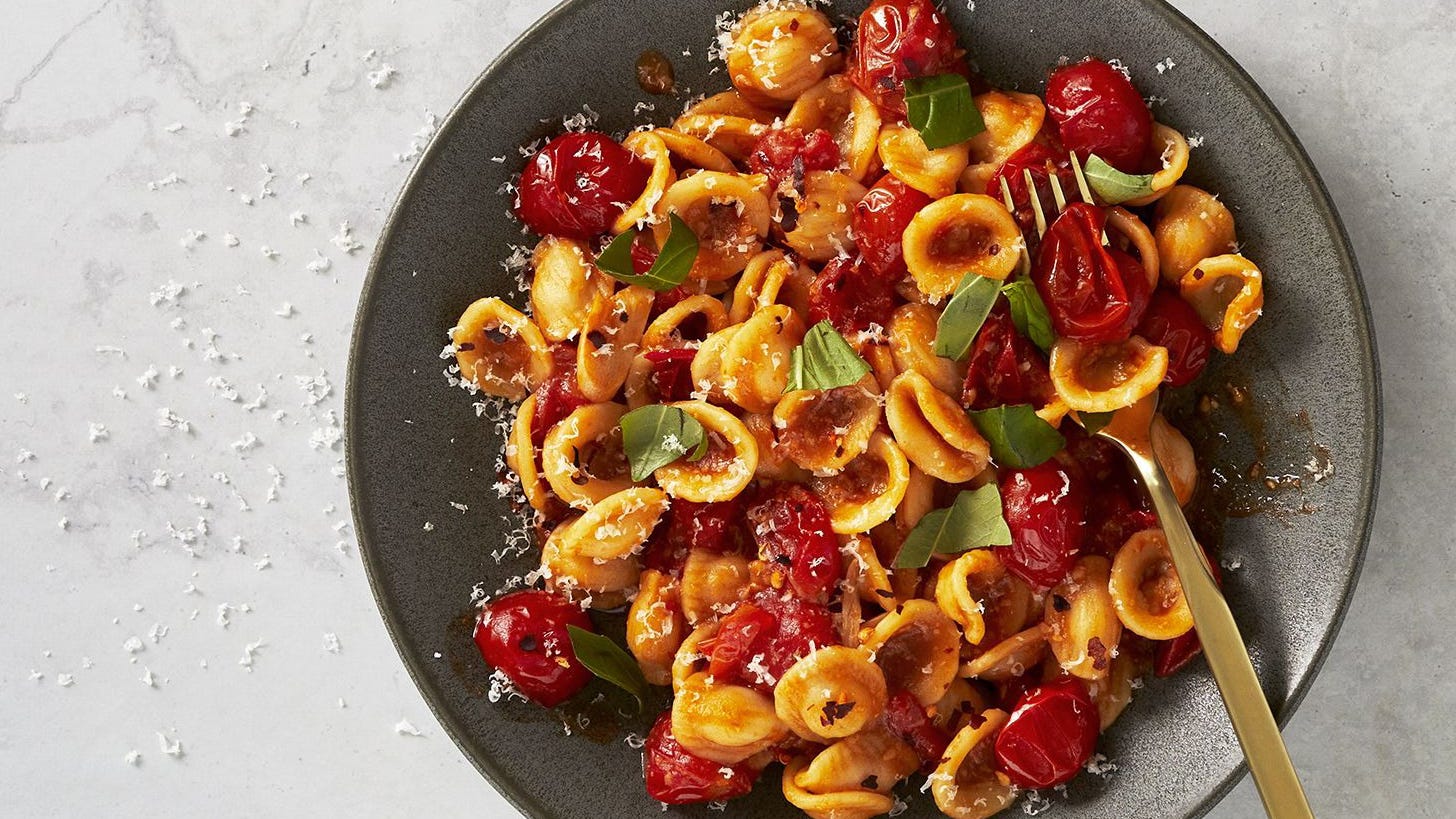 Our Cherry Tomato Pasta Is Bursting With Fresh Summer Flavor