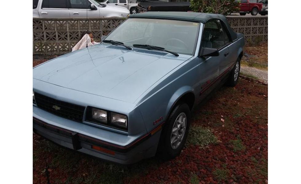 This 1986 Chevrolet Cavalier Convertible Will Surely Stand ...