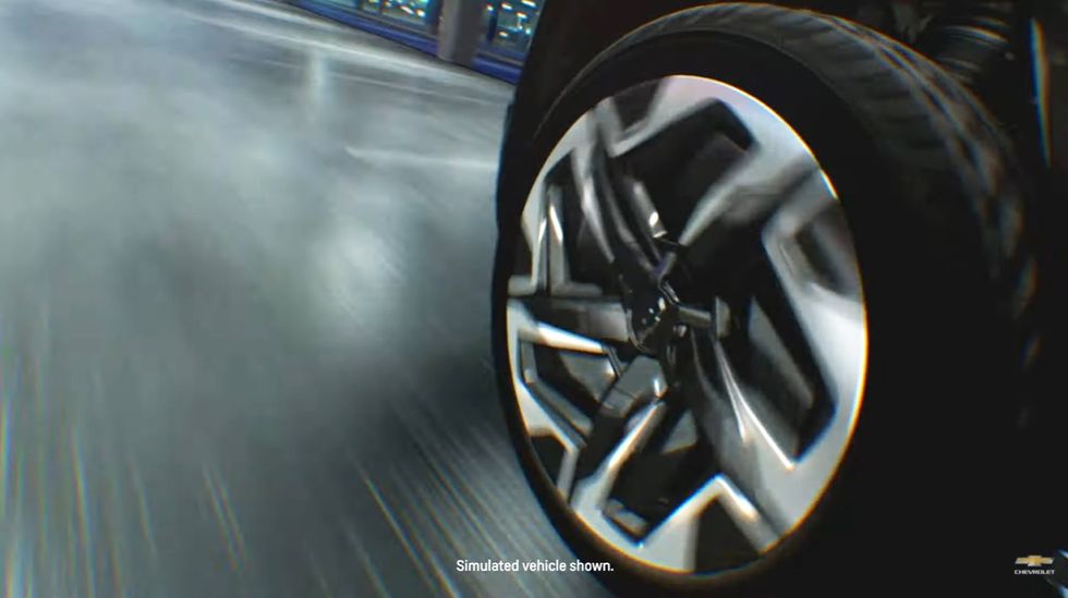 Chevy Previews Rear-Axle Steering on Silverado EV