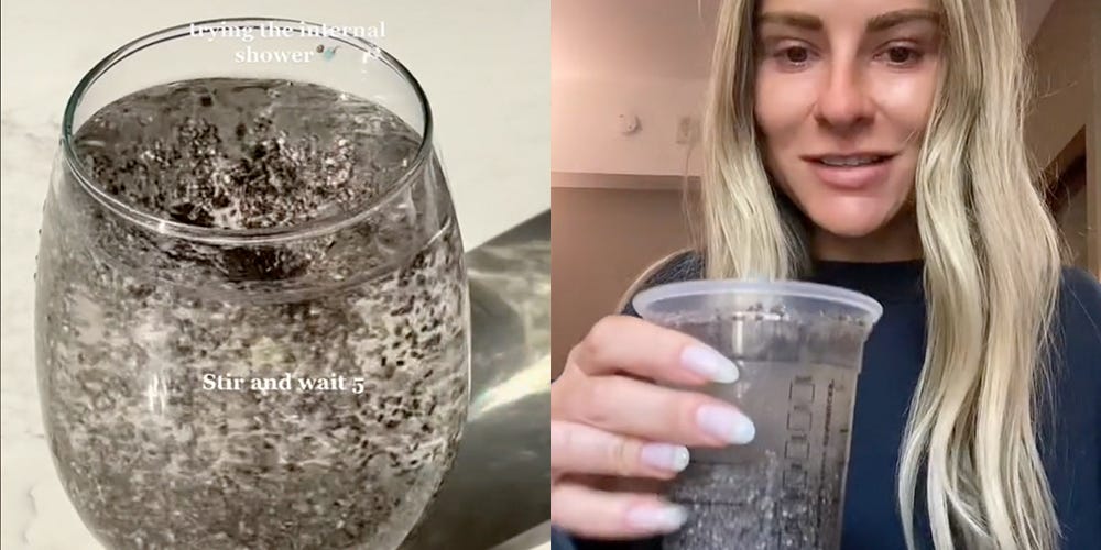 How To Drink Chia Seed Water Safely
