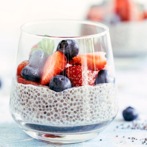 Chia seeds pudding