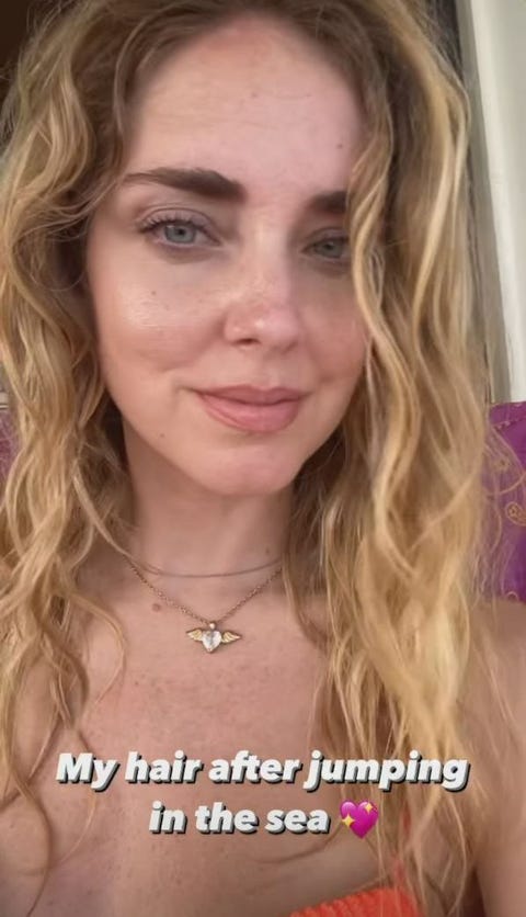 Chiara Ferragni posa sin maquillaje ni filtros Chiara Ferragni posa sin maquillaje ni filtros