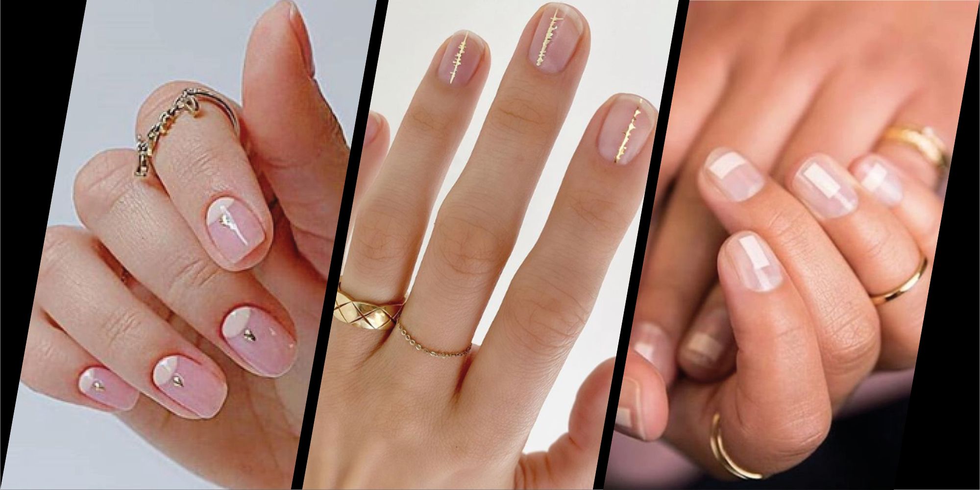 Understated nail art ideas - chic nail designs