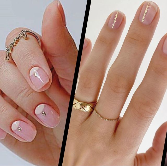 Understated nail art ideas - chic nail designs