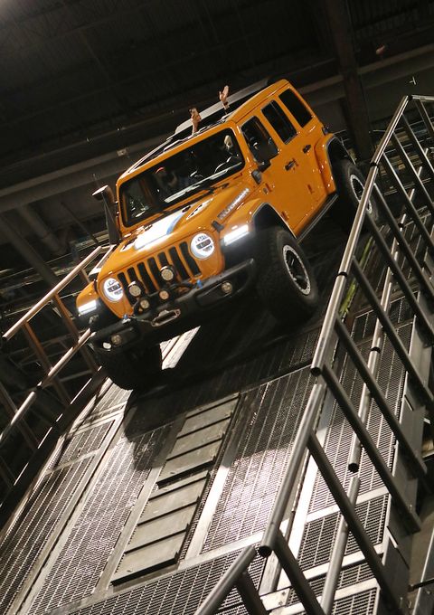 jeep wrangler at the chicago auto show