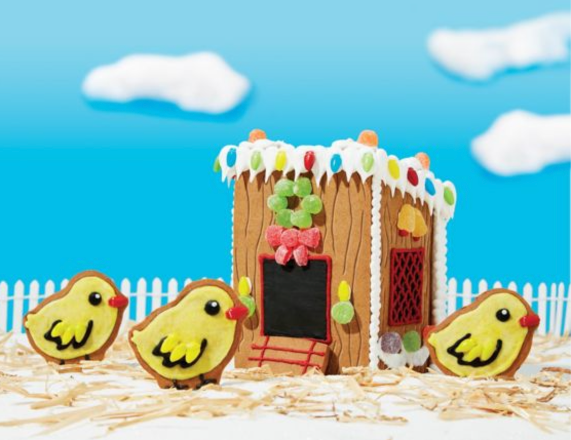 This $8 Gingerbread Chicken Coop Kit Is Incredibly Cute