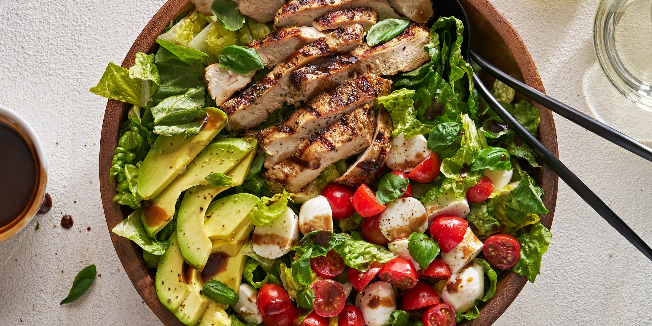 This Chicken-Avocado Caprese Salad Turns The Simple Side Into A Refreshing Main