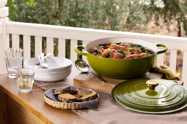 Le Creuset square grill pan holiday deal