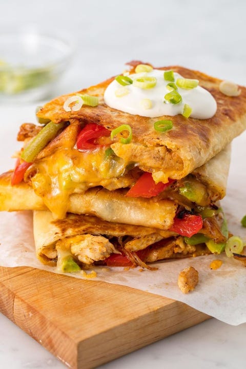 chicken quesadillas