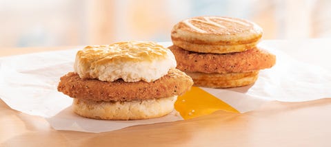 Mcdonald S Has Chicken Mcgriddles And Mcchicken Biscuits For Breakfast