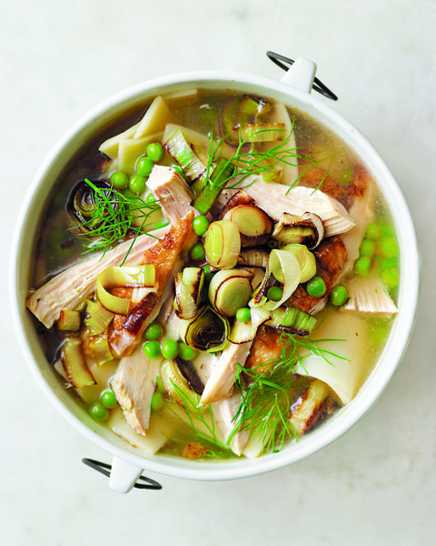 best chicken soup recipes chicken noodle and leek soup
