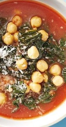 chickpea and kale soup