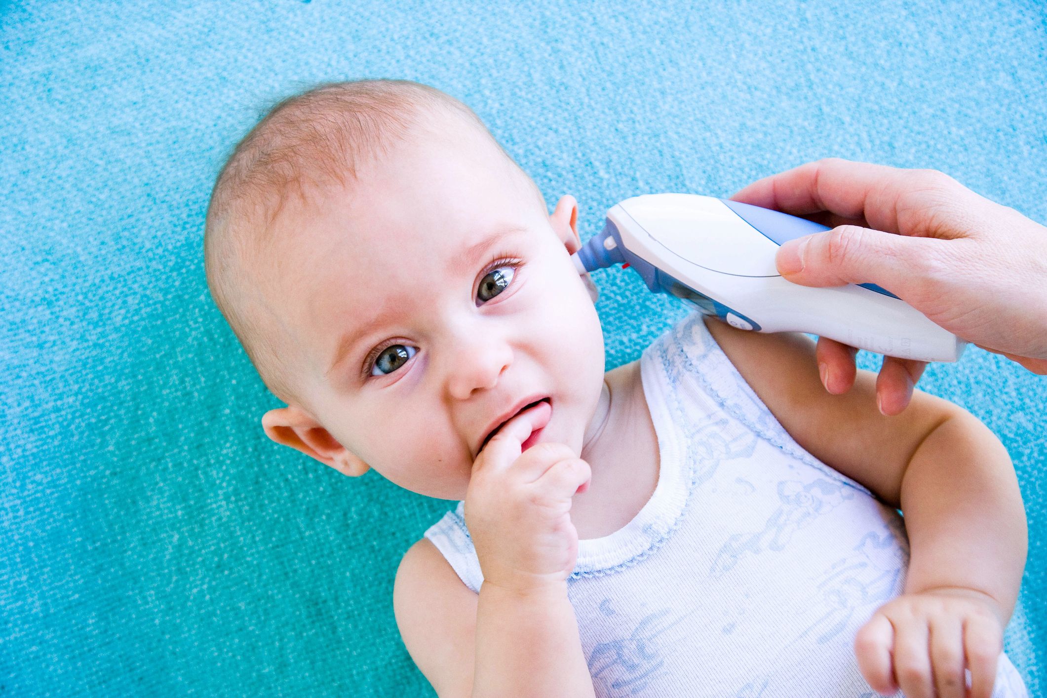 Newborn on sale ear temperature