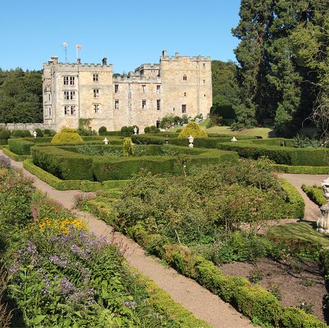 chillingham castle and gardens, northumberland