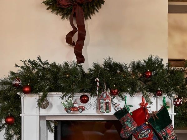 Clancy Humo llorar 25 ideas de decoración de Navidad en rojo, dorado y blanco