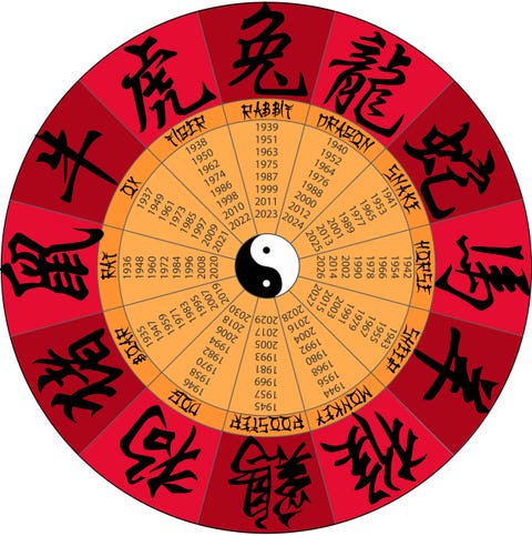 The 12 Chinese Zodiac Signs And Five Elements And What They Mean