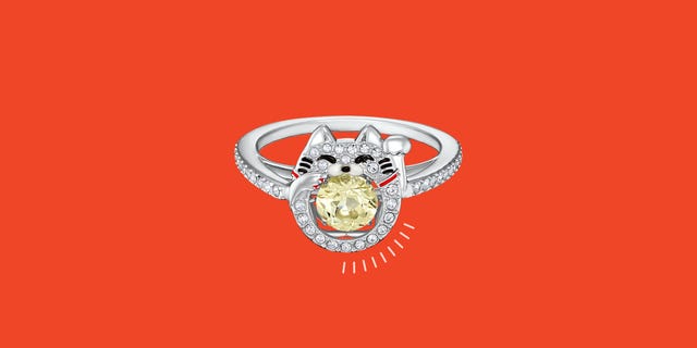 This Chinese Lucky Cat Ring Is 50 Off At Swarovski Right Now