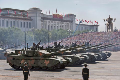 U.S. and China Build Replicas of Each Other's Tanks