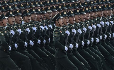70th anniversary of the founding of the people's republic of china   military parade  mass pageantry